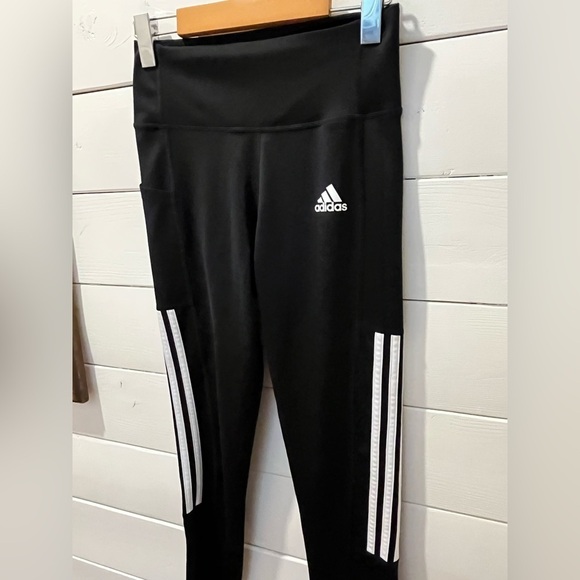 Adidas AEROREADY Primegreen Black Leggings - Size S - Picture 5 of 7